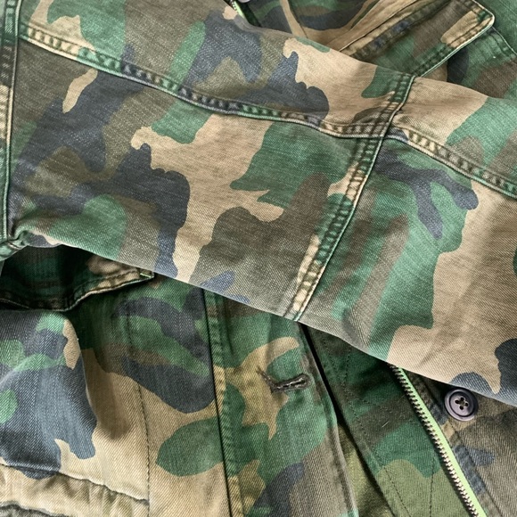 Free people Camouflage Military jacket size M - Picture 6 of 8